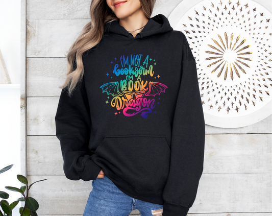 Book Dragon Colour Hoodie