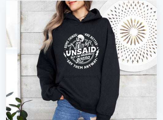 Left Unsaid Hoodie