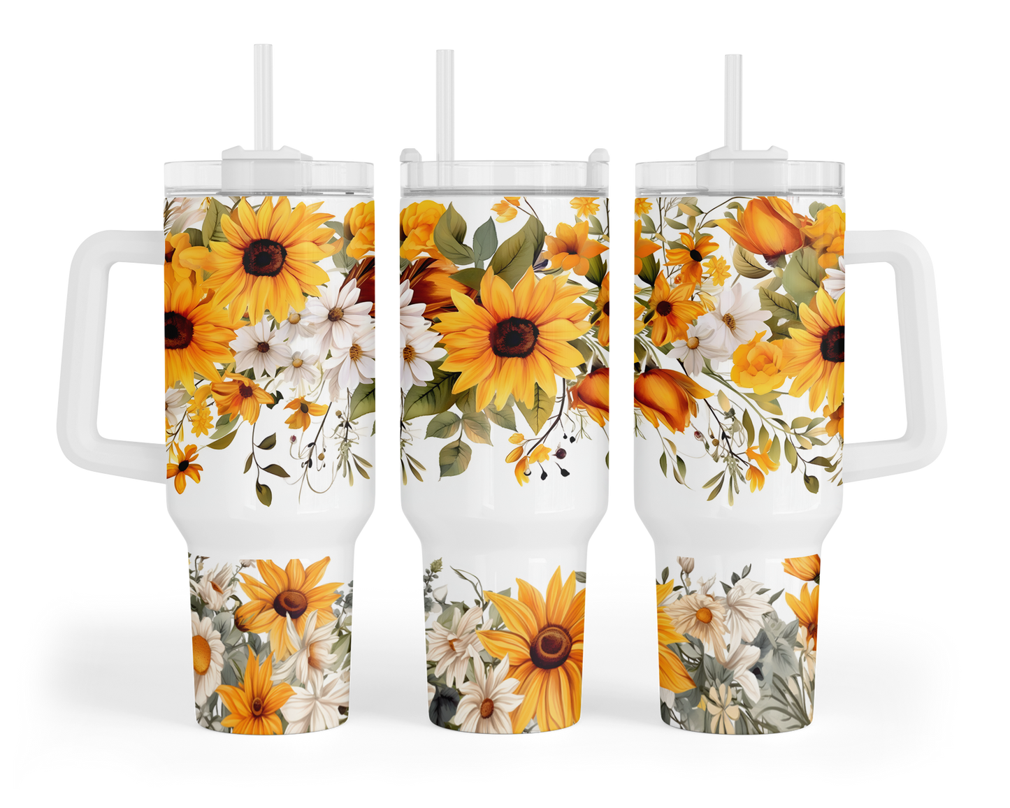 Sunflower 40oz Tumbler